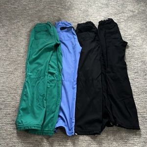 4 pairs koi scrub pants